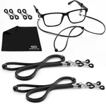 Fashionable 28IN Eyeglass Strap Strong Pu Leather Lanyard For All Frame Sizes. Fixed Price $11.95.