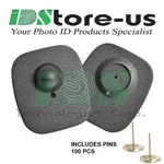 100 Pcs Mini Square Hard Tags Eas Rf 8.2 Mhz Checkpoint Compatible 3NSTAR. Fixed Price $31.99.