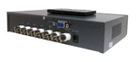 Quad Channel Video Switcher Pip Processor With Dual Bnc Vga Output. Fixed Price $90.00.
