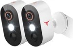 2 Pack Wireless Security System Smart Night Vision Outdoor Wifi. Fixed Price $26.19.