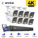 Annke 12MP 8CH Poe Nvr 4K Ai Color Night Security Camera System Audio Recording. Fixed Price $753.49.