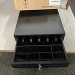 Mmf Val-u Line Cash Drawer 16.3 X 16.1 3.9 5 Bill/ 8 Coin Black Color. Fixed Price $99.00.