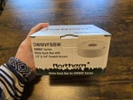 Northern White Back Box For Series Camera DWMVFIRW960. Fixed Price $10.00.