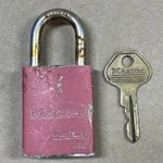 Master Proseries 6835 Red 1-31/32" Aluminum Padlock Lockout 1-1/16" Shackle. Fixed Price $19.99.
