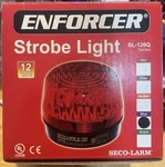 Enforcer Strobe Light Blue SL-126Q/B Seco-larm Brand New In Box Never Used. Fixed Price $22.99.