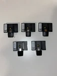 Lot Of 5 Invue Vrtwrlss Black Portable Vertical Wireless Security Sensor Alarm. Fixed Price $39.99.