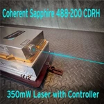 Coherent Sapphire 488-200 Cdrh Laser System 350MW. Fixed Price $1945.97.