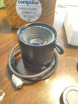 Computar Tv Lens Mm 1:1.2, HAS1212APC In Box. Fixed Price $25.00.