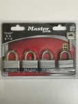 Master 3009D Padlock 4PK. Fixed Price $17.00.