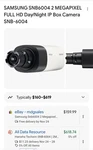 Samsung Network Camera SNB-6004N. Fixed Price $15.00.