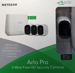 Arlo Pro VMS4330-100NAR Camera Hd Security System Free Cloud Retai Boxed. Fixed Price $625.00.