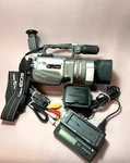 Sony DCR-VX2000 Ntsc Battery, Charger, Minidv Cassette Tested + Working. Fixed Price $475.80.