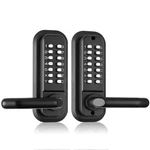 Mechanical Keyless Entry Door Lock 14 Digit Keypad Double-sided Embedded. Fixed Price $50.86.