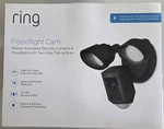 Ring Floodlight Motion Security Camera Black (88FL001CH000) 2-WAY Talk Siren. Fixed Price $275.00.