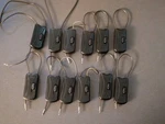 Lot Of 12 Alpha Retail Security Alarm Coaxial Cablelok Rf Eas Lanyard Wrap. Fixed Price $29.99.