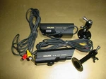 2 New Black White B&w Pro-video Ccd Bullet Cameras Outdoor Weatherproof + Mounts. Fixed Price $100.00.