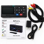 Portta CHR101 Vhs To Digital Converter Video Recorder Hdmi Usb Open Box. Fixed Price $74.97.