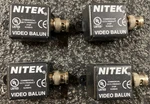 4 Nitek Model VB37 Video Balun. Fixed Price $20.00.