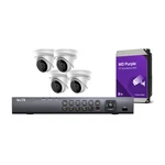 Lts 4-CAMERA Bundle 4MP Ip Cameras 4CH Wdr Poe Nvr 2TB Hdd. Fixed Price $1015.99.