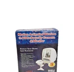 Vintage Homeland Security Cameras Monitor 5.5" B&w Tv Wireless 2.4 Ghz. Fixed Price $49.98.