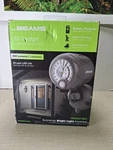 Mr Beams MB360XT 200 Lumen Motion Sensor Led Light Wireless Battery Power Brown. Fixed Price $17.99.