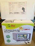 Ccd Security Cameras 4-7" Monitor W/4 Channel H.264 Dvr QR4074-NIB. Fixed Price $90.00.