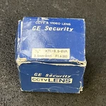 Ge Security KTL-3.5 Va " Cs Mount 3.5MM 8MM Auto Iris Lens Cctv. Fixed Price $19.99.