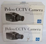 Two Pelco Cctv Security Cameras Model No. CC3500S-2. Fixed Price $65.00.