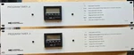 Two Monroe Electronics Dual Program Timers, R157A. Power Adapters + Wiring. Fixed Price $229.00.