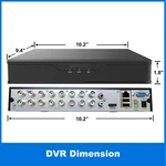 1PV Dvr NVR16 Channel TVI/CVI/AHD/ANALOG/2TB Hdd. Fixed Price $312.30.