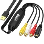 Vhs To Digital Converter Usb Video Capture Card Rca Av Adapter For Pc Mac. Fixed Price $15.97.