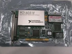 National Instruments, PCI-6031E, Multifunction Data Acquisition Board, New. Fixed Price $1500.00.