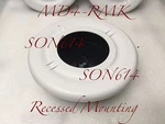 MD4-RMK White Ceiling Recessed Mounting Kit For Deview Dome Camera. Fixed Price $6.90.
