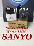Sanyo VCC-5884 Security Color Camera W/ 3.5-8MM 520TVL Wall Mount Bracket New!. Fixed Price $53.90.