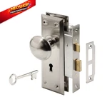 Prime-line 2330 Mortise Keyed Lock Set 1-3/8 X 1-3/4 In., Satin Nickel. Fixed Price $30.72.