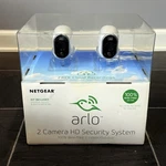 New VMS3230C Netgear Arlo Wireless Home Security Surveillance System 2-CAMERA. Fixed Price $59.99.