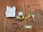 National Lock 4 Pin Tumbler Cabinet W Keys Surface Mount Deadbolt Style Vtg. Fixed Price $15.99.