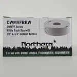 Northern White Back Box For Series Camera DWMVFIRW960. Fixed Price $8.66.