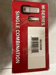Lockey M-210-ABDC Keyless Double Combination Deadbolt, Antique Brass. Fixed Price $167.99.