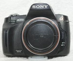 Sony Alpha A230 10.2MP Digital Slr Camera, Exc+, Shutter 4290, Black (body). Fixed Price $73.00.