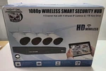 Night Owl Wireless Smart 4-CHANNEL Infrared Camera Security Hub 1080P 1TB Drive. Fixed Price $295.95.