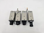 Lot Of Sony SPT-M314 Black & White Ccd Security Video Camera Body 24V W/ Lens. Fixed Price $84.00.