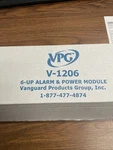 Vpg Vanguard V-1206 6-UP Alarm & Power Module. Fixed Price $6.99.