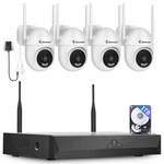 10CH Nvr Wireless Outdoor Security System Cctv Ptz Wifi For Home. Fixed Price $209.99.