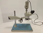 Kyowa Trinocular Stereo Microscope Long-arm, Cctv Camera, Ring Light. Fixed Price $347.30.