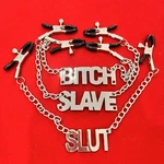 Bdsm Nipple Clamps Chain Breast Clip Stimulation Bondage Adult Games For Couples. Fixed Price $8.59.