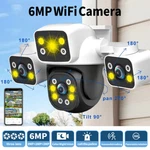 Hd Wifi Security Video Camera Outdoor Three Screen/lens Cctv Ip 10X Zoom Ptz. Fixed Price $54.99.