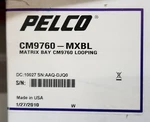 Pelco CM9760-MXBL Marix Bay Looping. Fixed Price $189.00.