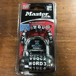 Master 1534D Combination Pad Lock-use Words, Numbers Both *new, Sealed. Fixed Price $15.02.