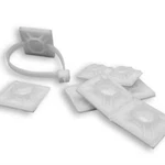 American Pride APU-MP-1000-9-C, 1" Natural Adhesive Wire Tie Mounting Base 100PC. Fixed Price $22.99.